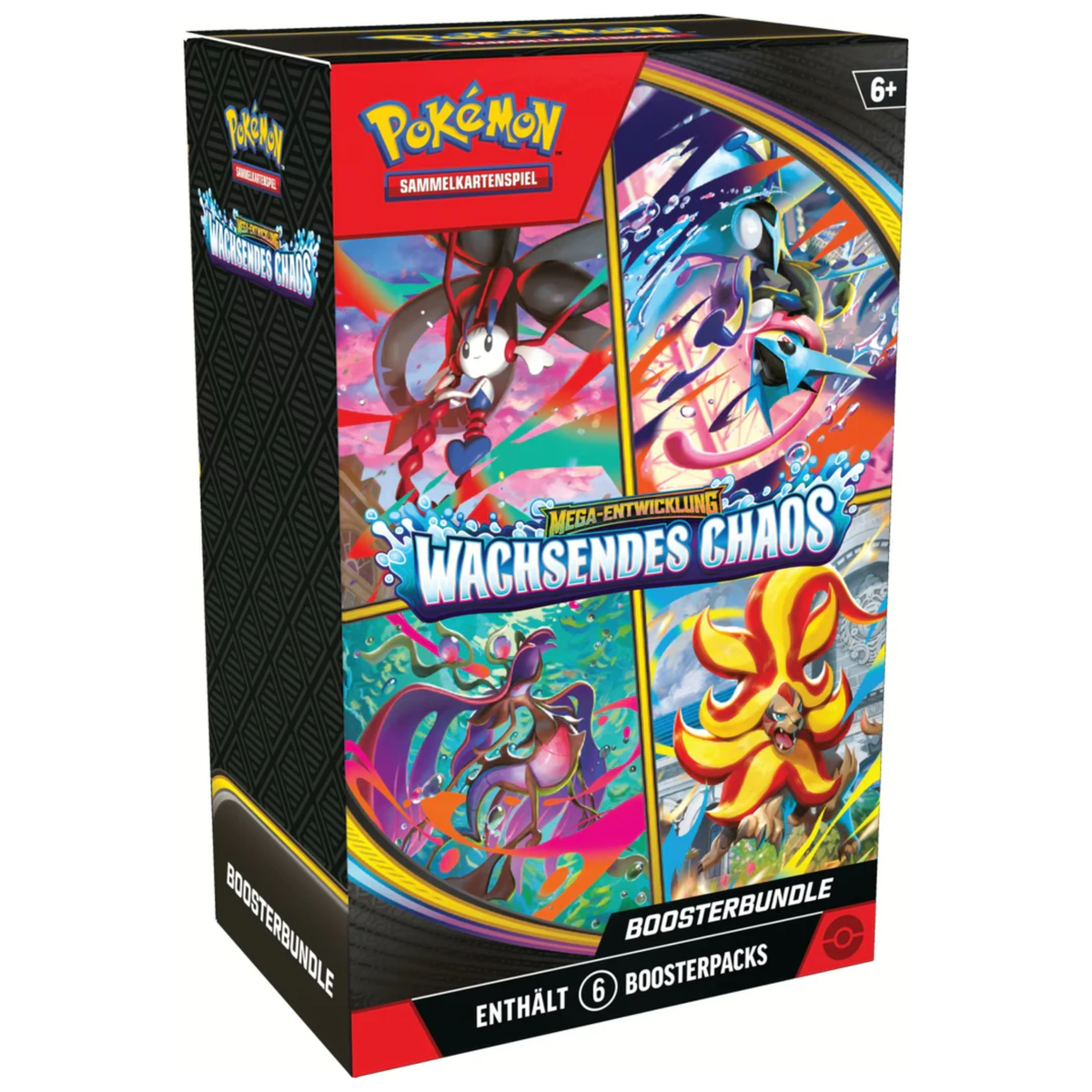 Pokémon - Mega-Entwicklung: Wachsendes Chaos Bundle - Niemiecki