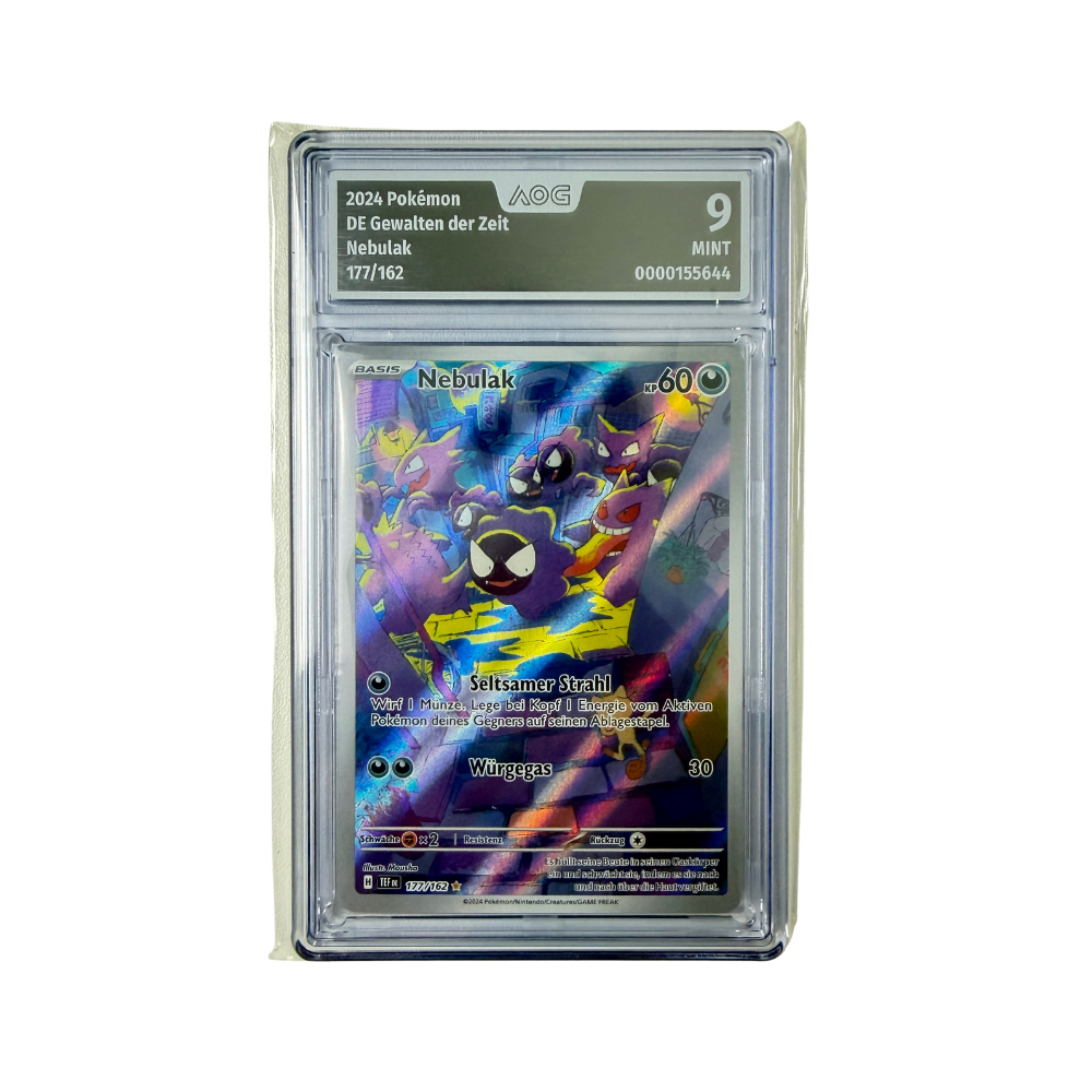 Pokémon - Gastly #177/162 (Gewalten der Zeit) – AOG 9 Mint