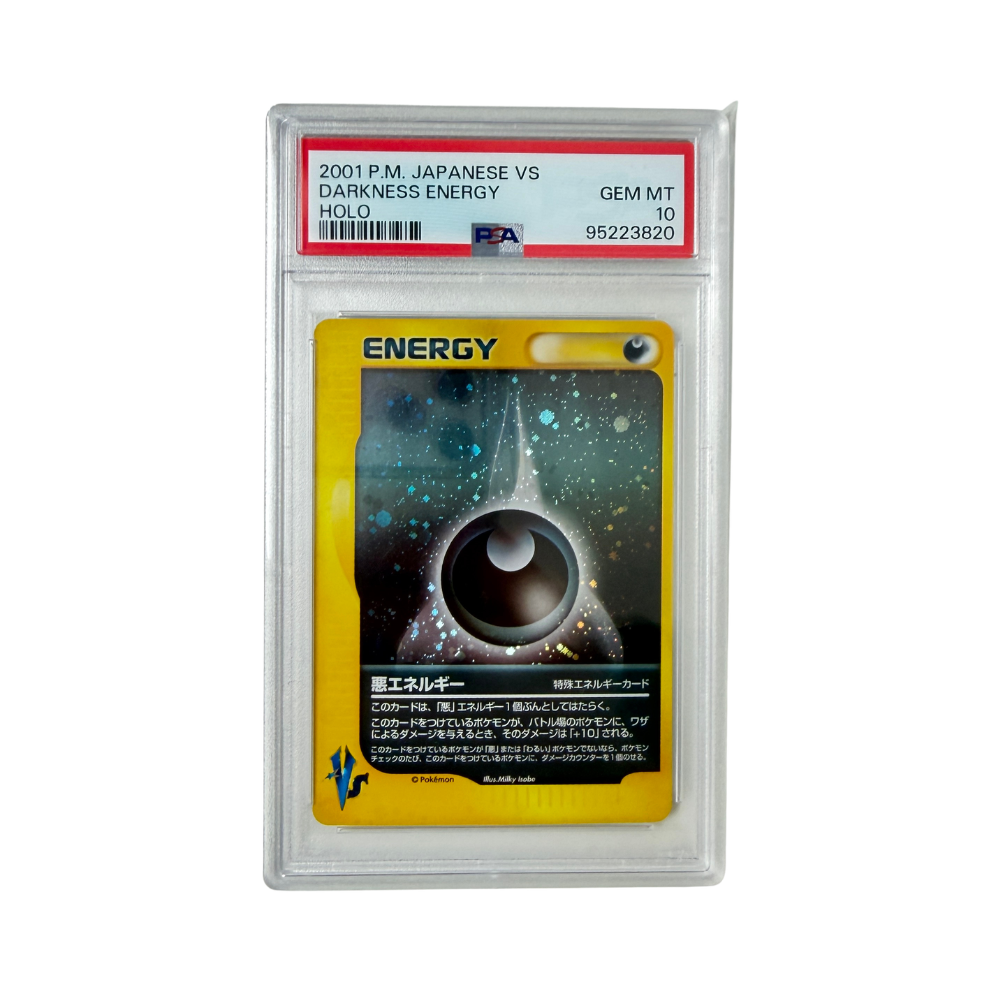 Pokémon - Darkness Energy (Pokémon VS Holo) – PSA 10 Gem mint