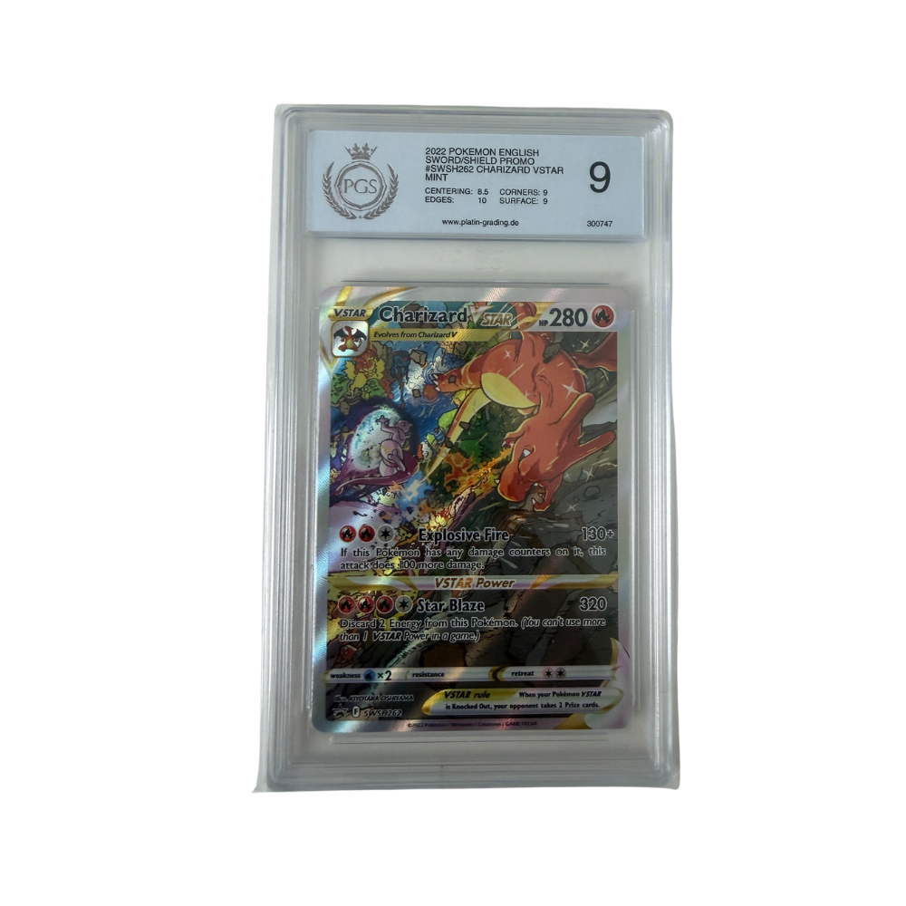 Pokémon - Charizard VSTAR #SWSH262 (Sword & Shield Promo) – PGS 9 Mint