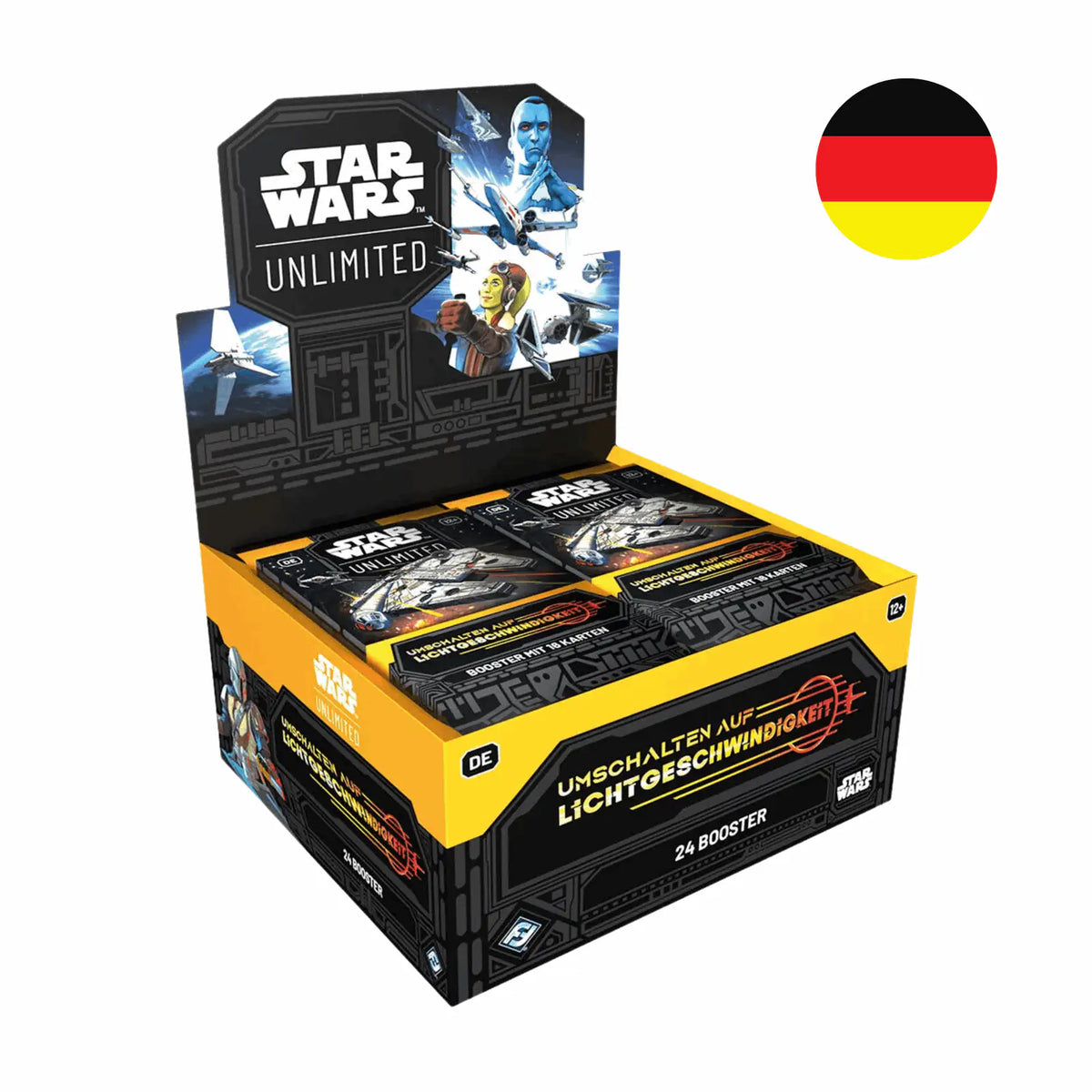 Star Wars: Unlimited - Umschalten auf Lichtgeschwindigkeit Booster Display - DE