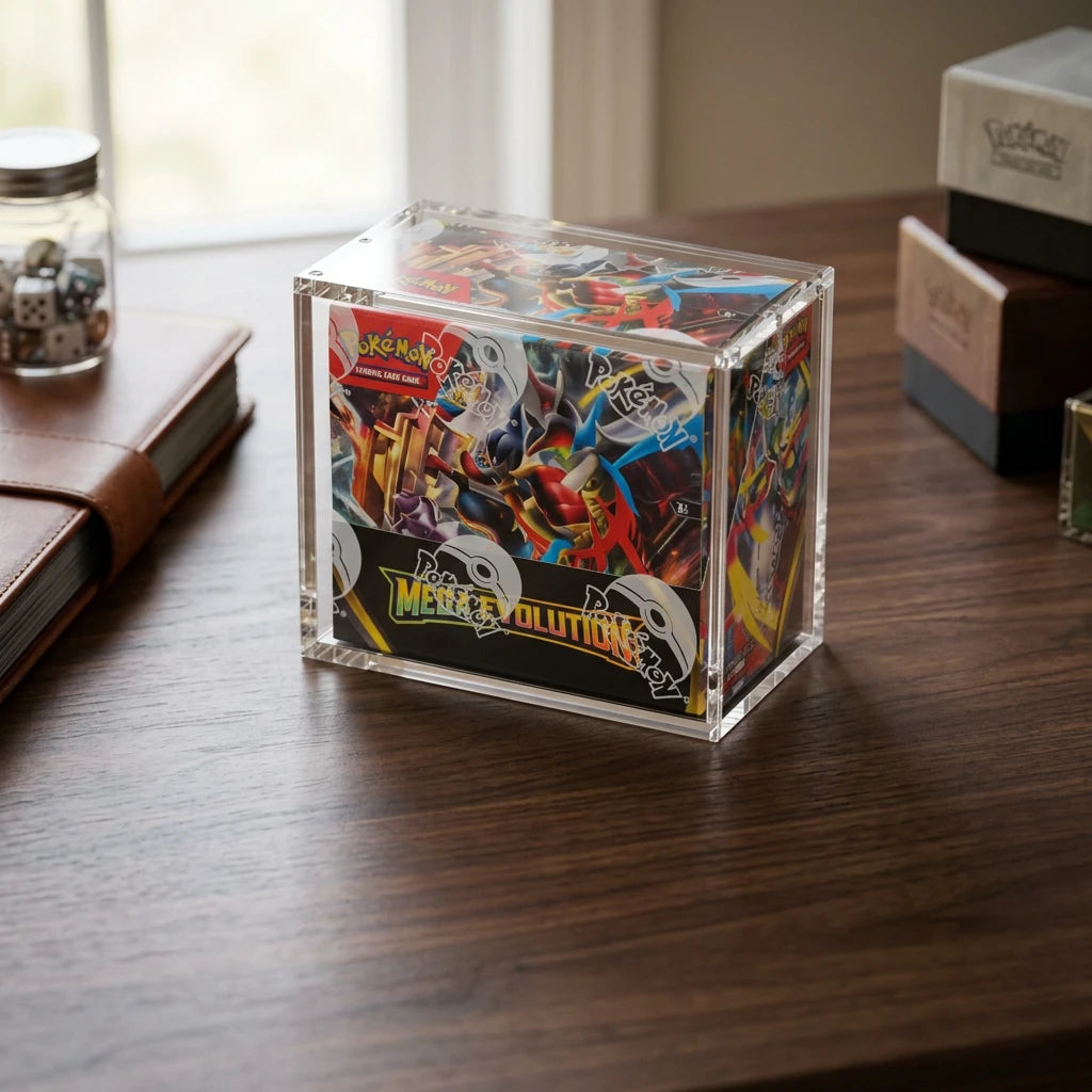 The Acrylic Box - Pokémon Booster Box Akrylowy case Niemiecki i Angielski