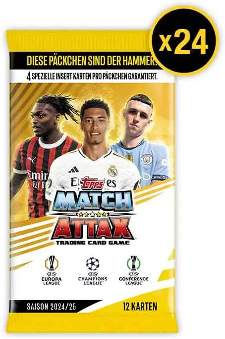 Topps Champions League 24/25 Match Attax Display DE