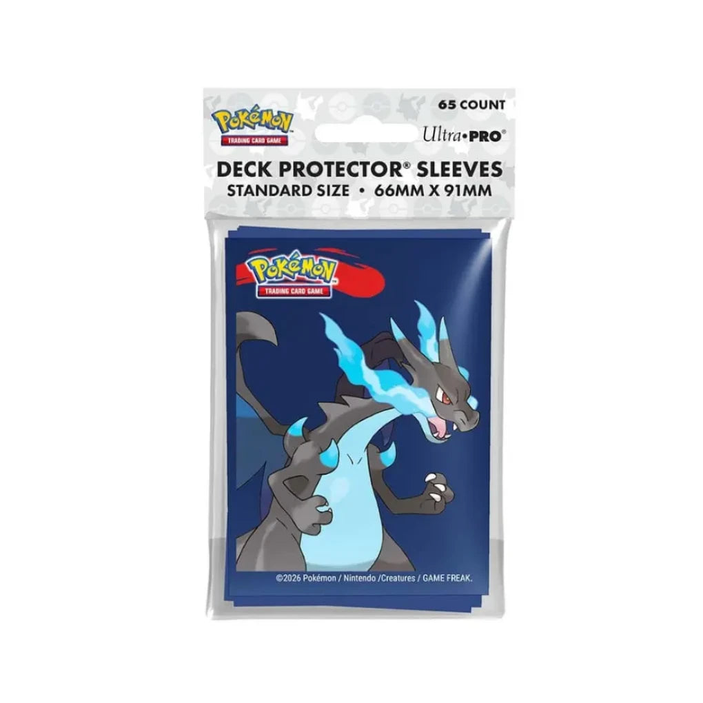 Ultra PRO Pokémon Mega Charizard X Deck Protector Koszulki 65er Pack