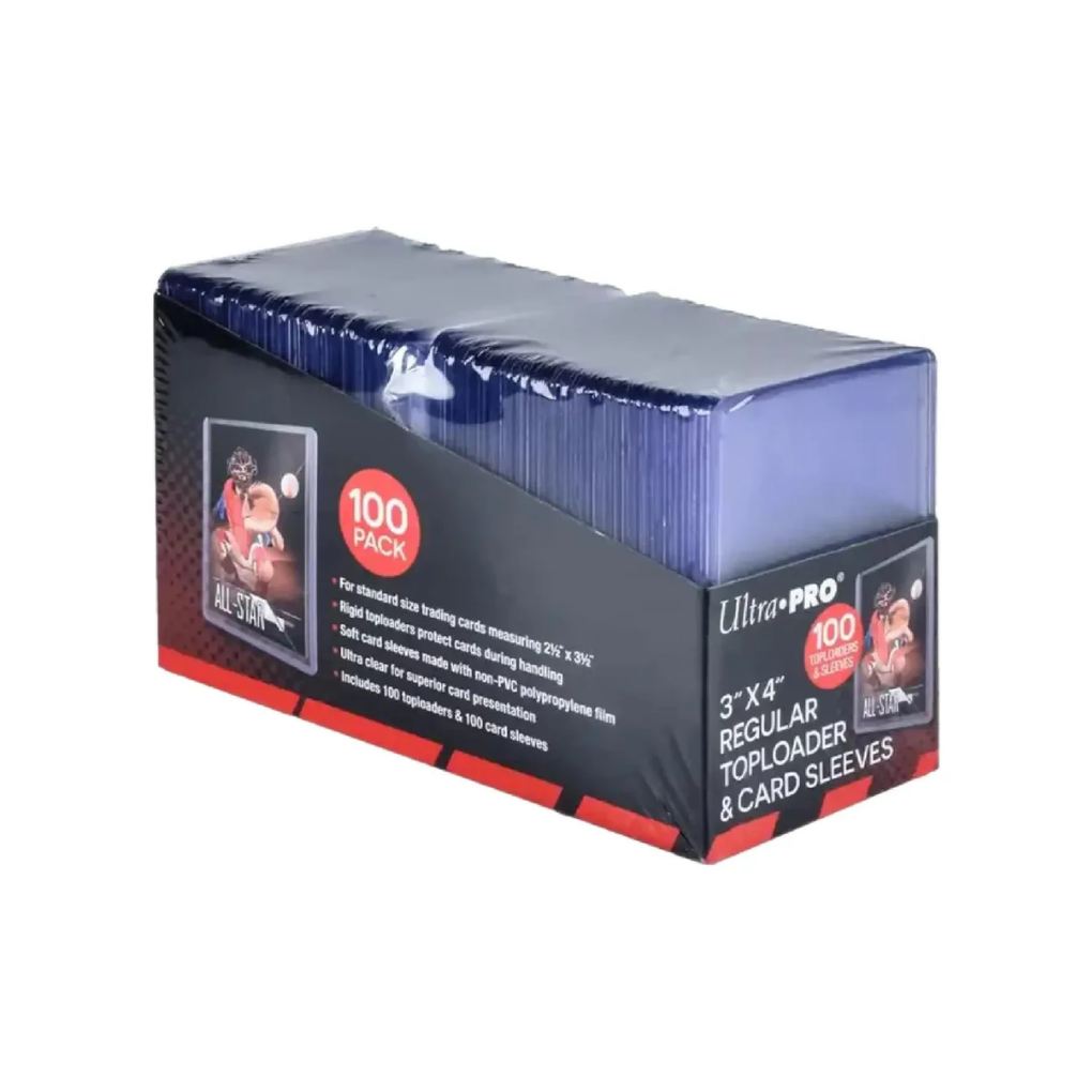 Ultra PRO Regular Toploader i Soft sleeves 100er Bundle