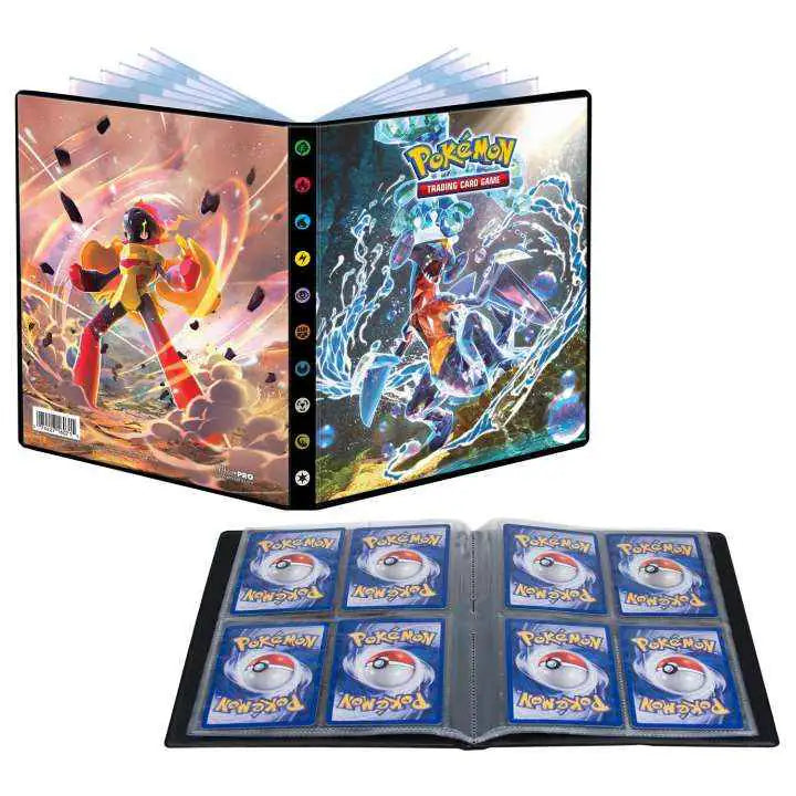Ultra Pro - Scarlet & Violet 4: Paradox Rift 4-Pocket Portfolio - Pokémon