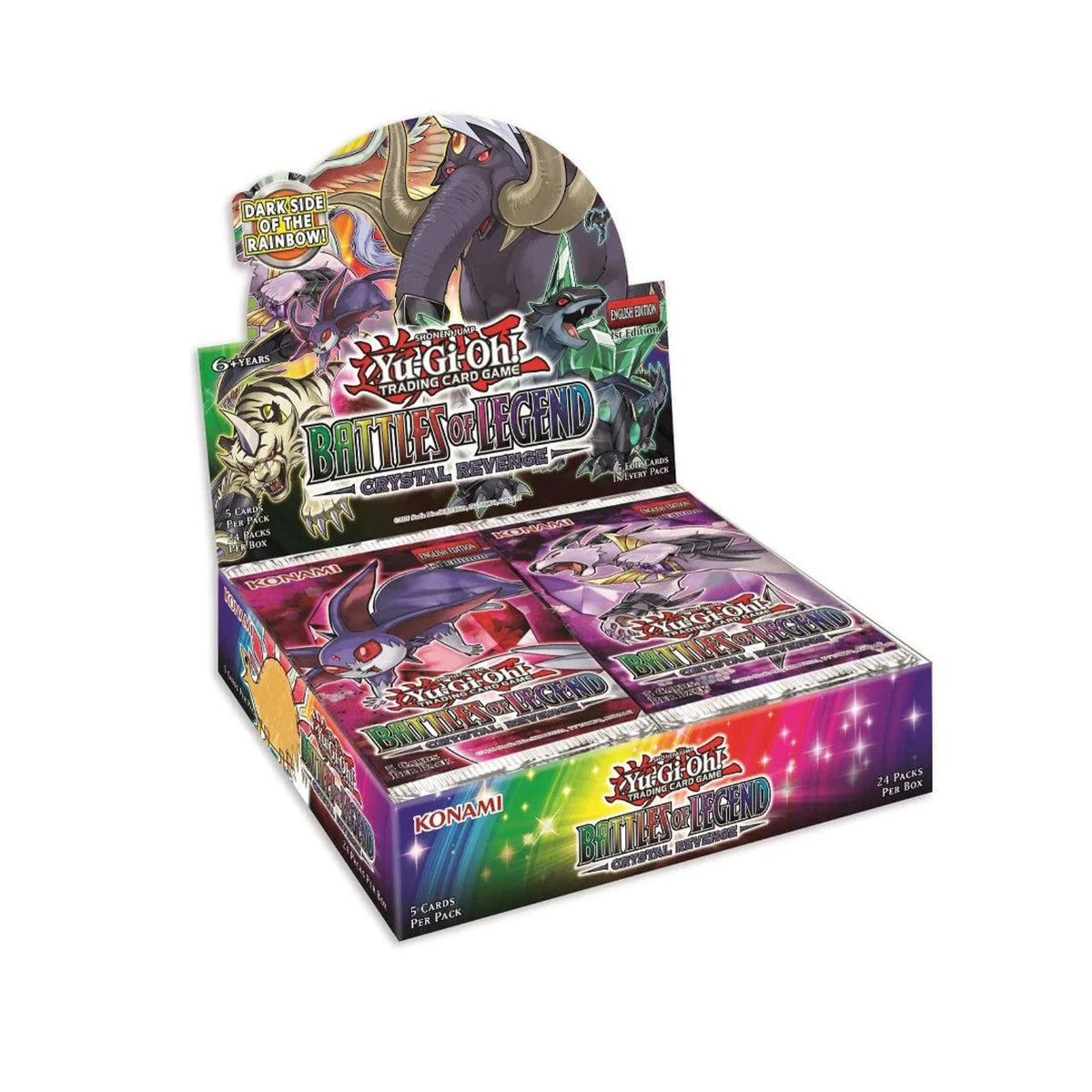 Yu-Gi-Oh! - Battles of Legend: Crystal Revenge Display boosterów - EN