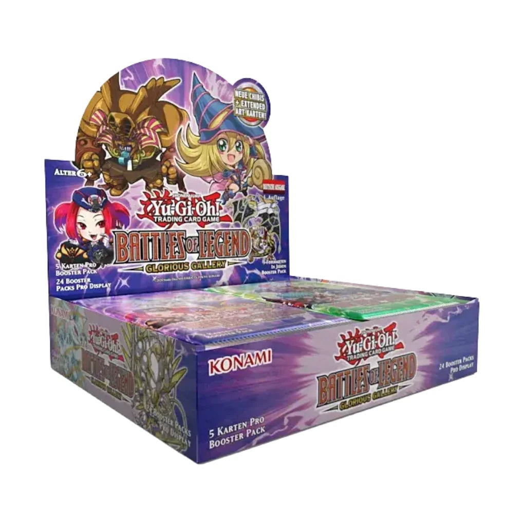 Yu-Gi-Oh! Battles of Legend: Glorious Gallery Booster Display - Niemiecki