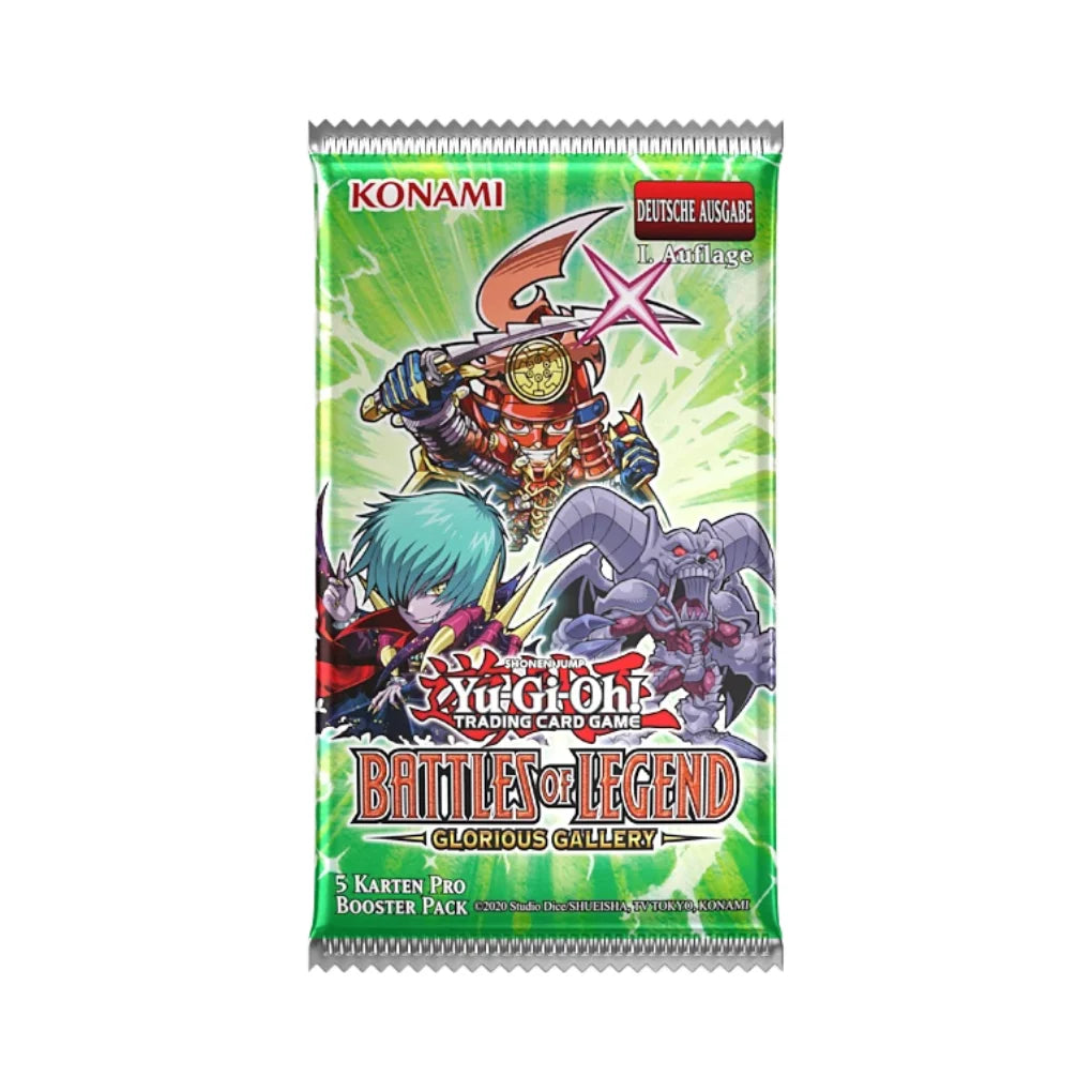 Yu-Gi-Oh! Battles of Legend: Glorious Gallery Booster Display - Niemiecki