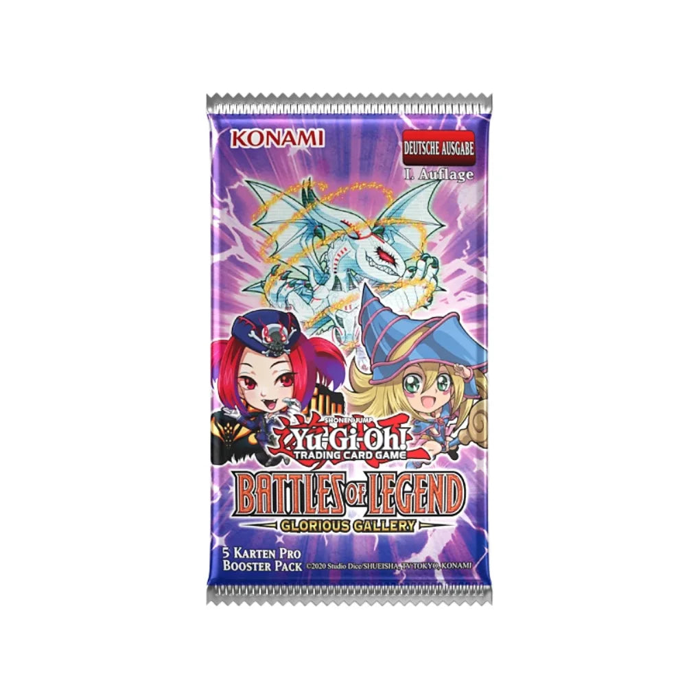 Yu-Gi-Oh! Battles of Legend: Glorious Gallery Booster Display - Niemiecki