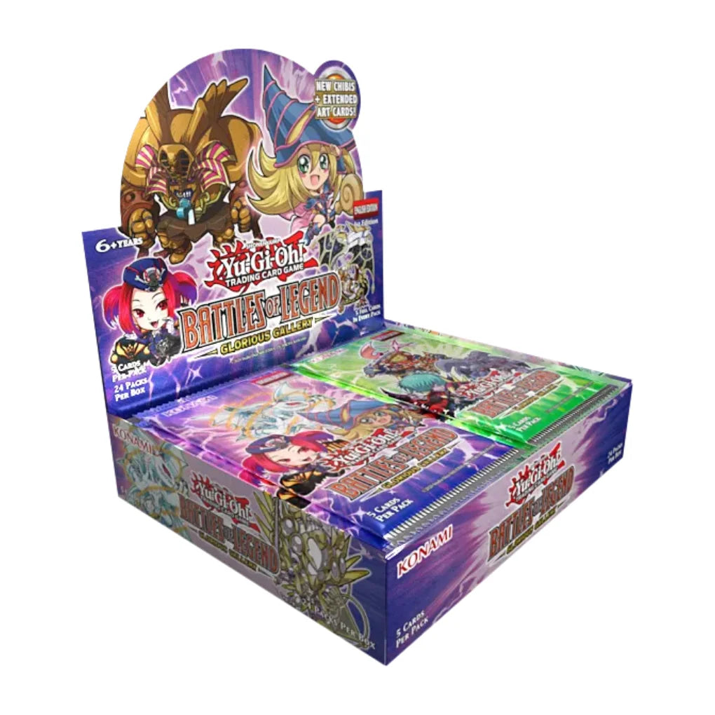 Yu-Gi-Oh! Battles of Legend: Glorious Gallery Booster Box - Angielski