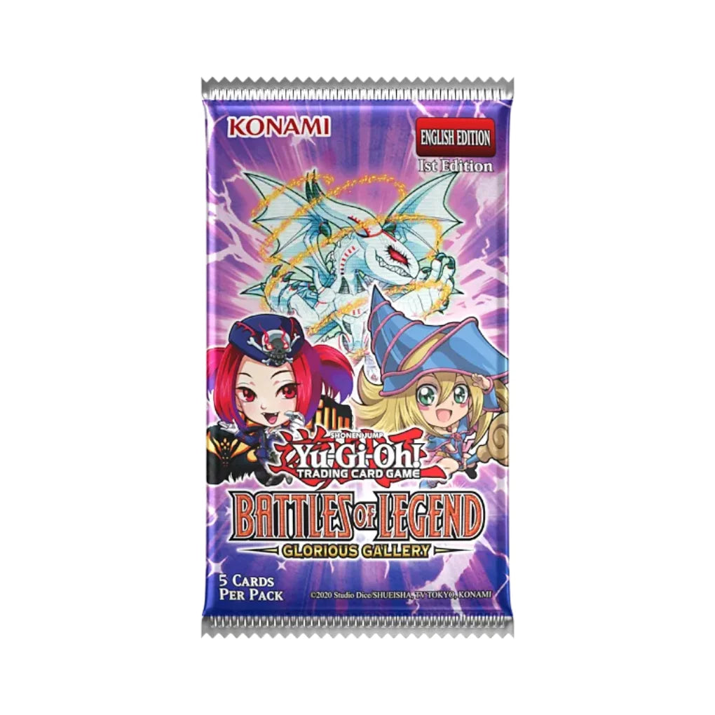 Yu-Gi-Oh! Battles of Legend: Glorious Gallery Booster Box - Angielski