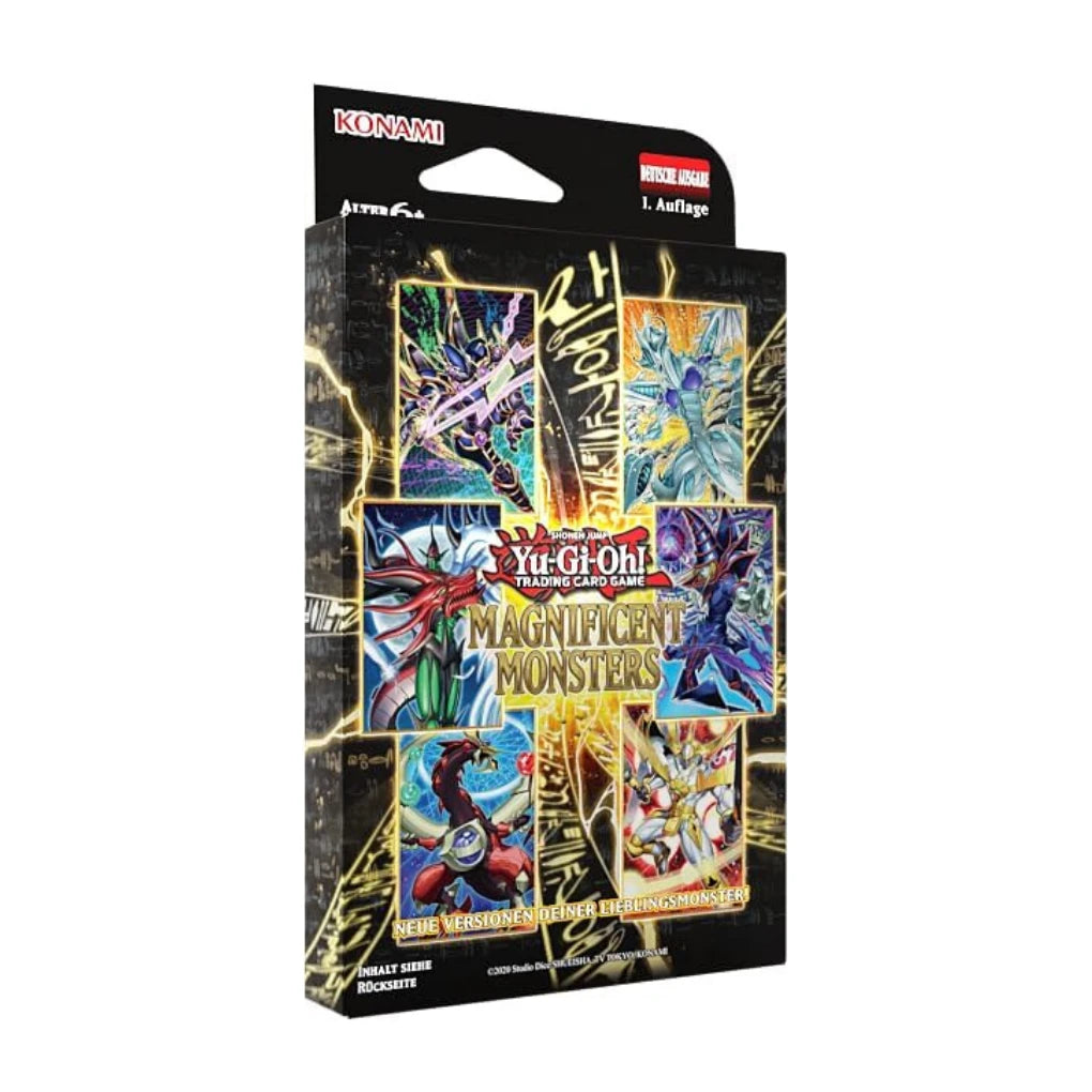 Yu-Gi-Oh! - Magnificent Monsters 3 Pack Tuckbox - Niemiecki