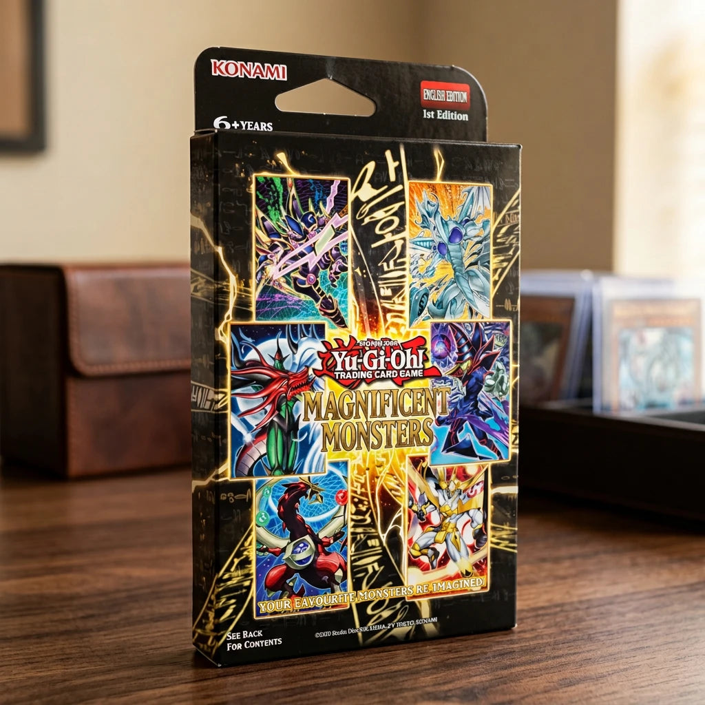 Yu-Gi-Oh! - Magnificent Monsters 3 Pack Tuckbox - Angielski