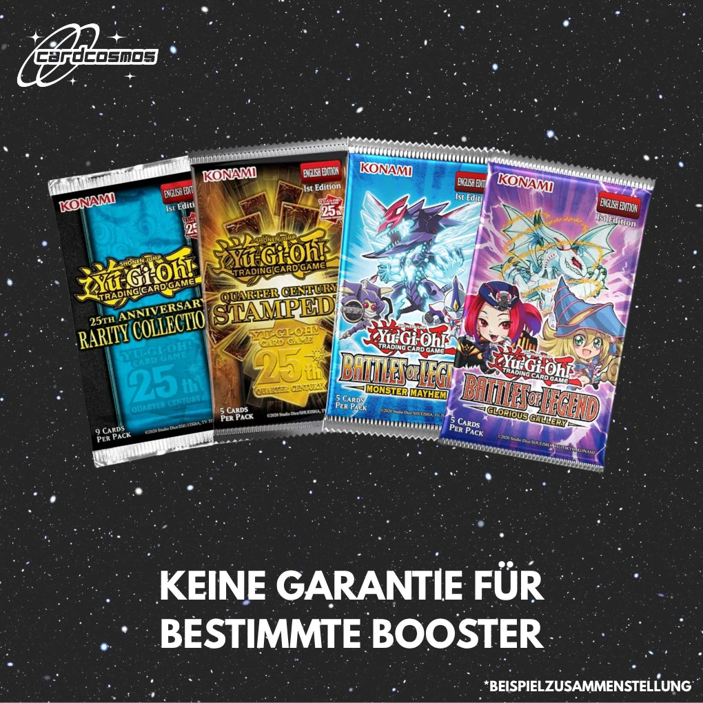 Yu-Gi-Oh! Mystery Booster Set Angielski – 4 różne losowe Booster