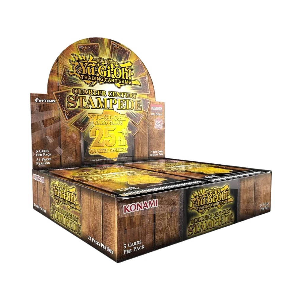 Yu-Gi-Oh! Quarter Century Stampede Booster Box - Angielski