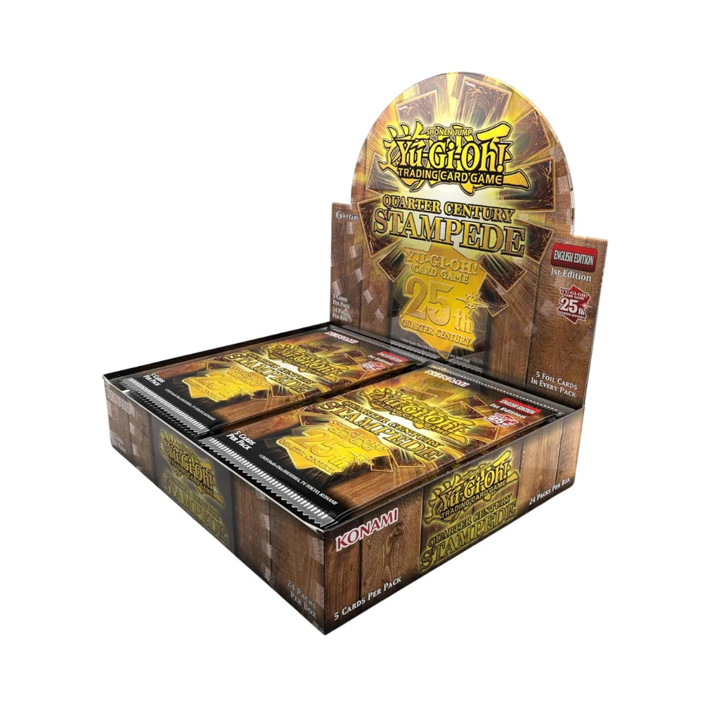 Yu-Gi-Oh! Quarter Century Stampede Booster Box - Angielski