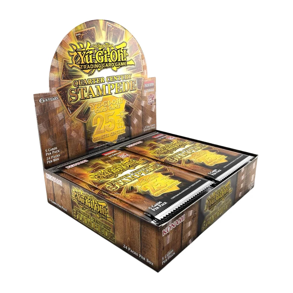 Yu-Gi-Oh! Quarter Century Stampede Booster Box - Angielski