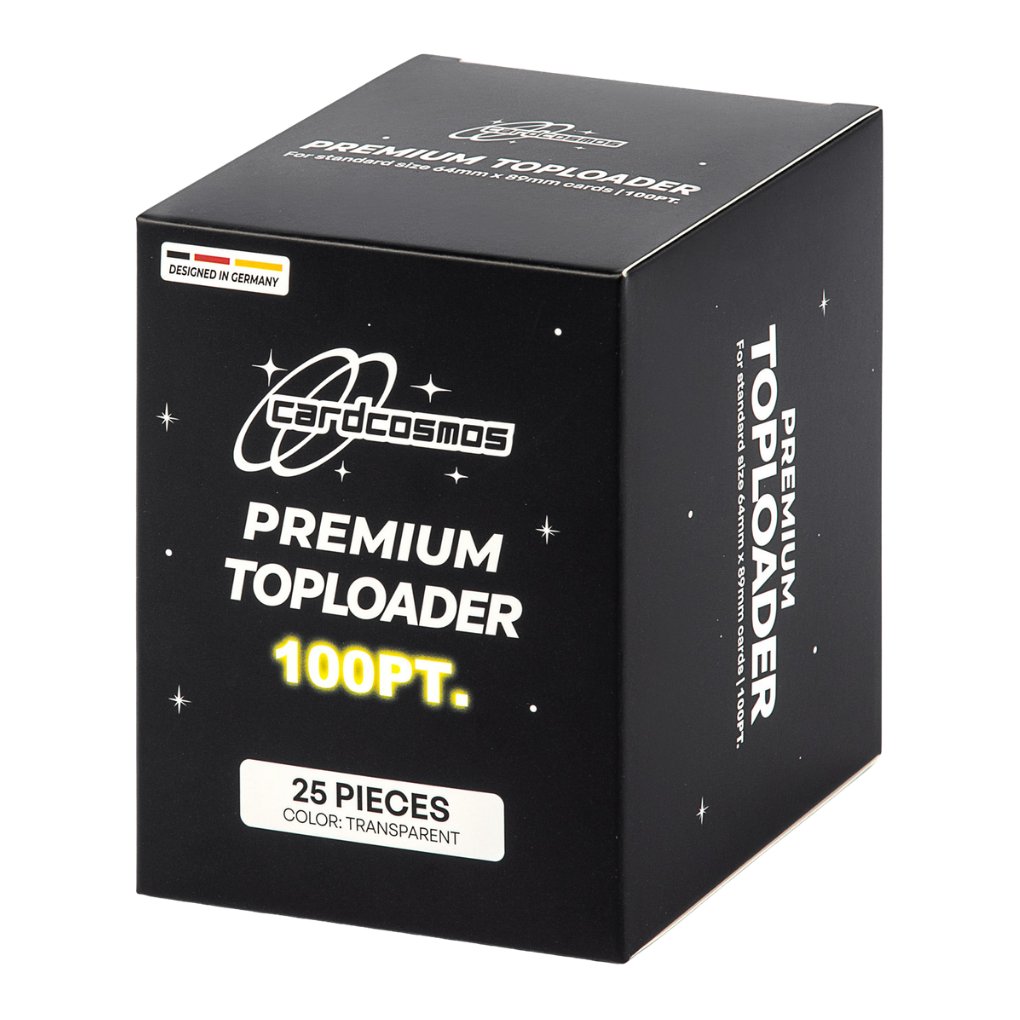 cardcosmos - 3" x 4" Premium Toploader 100PT | 25 szt.