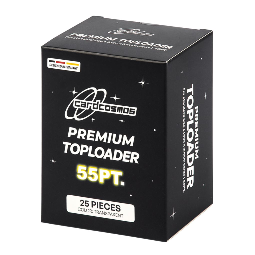 cardcosmos - 3" x 4" Premium Toploader 55PT | 25 szt.