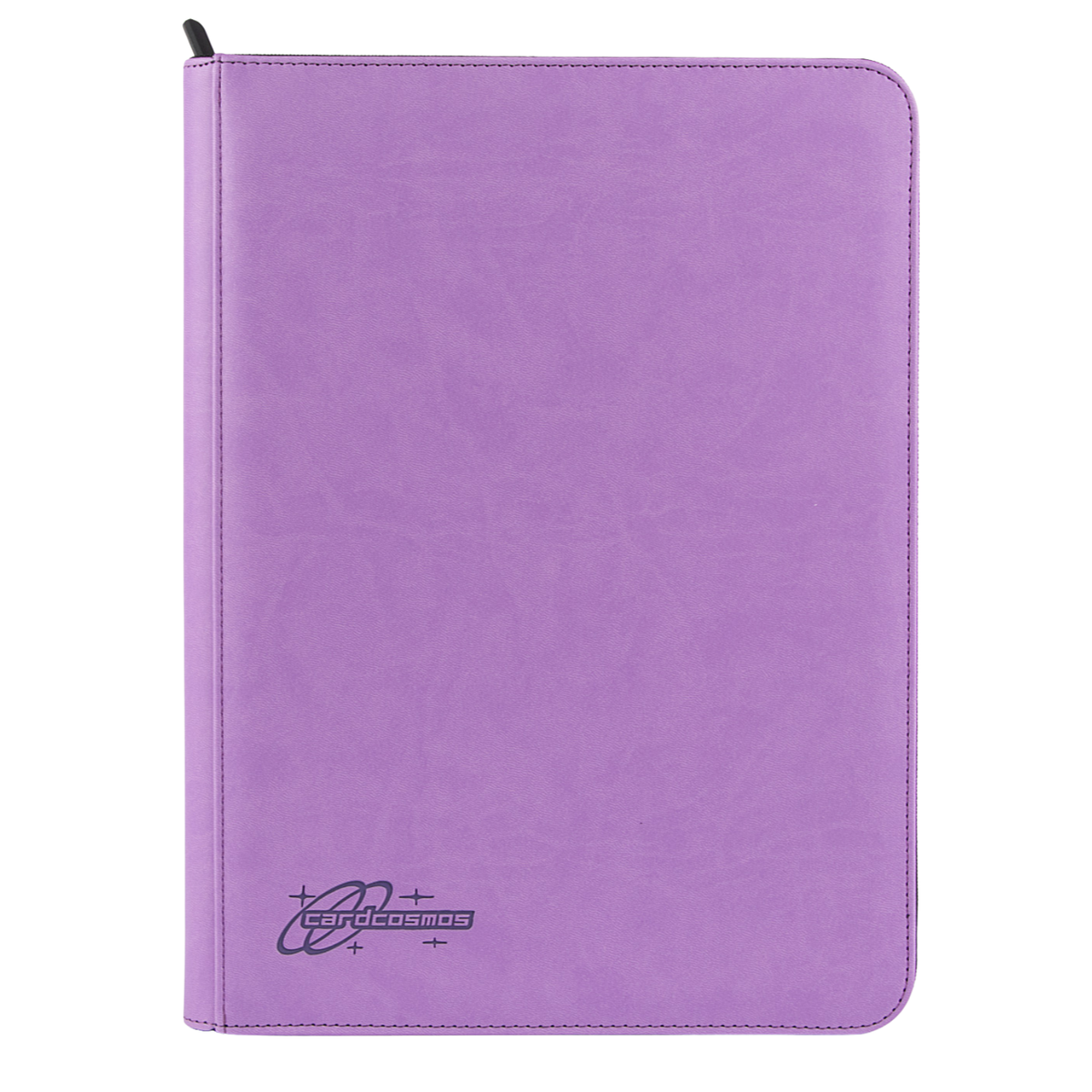 cardcosmos - 9 Pocket Zip Premium leather binder - Fioletowy