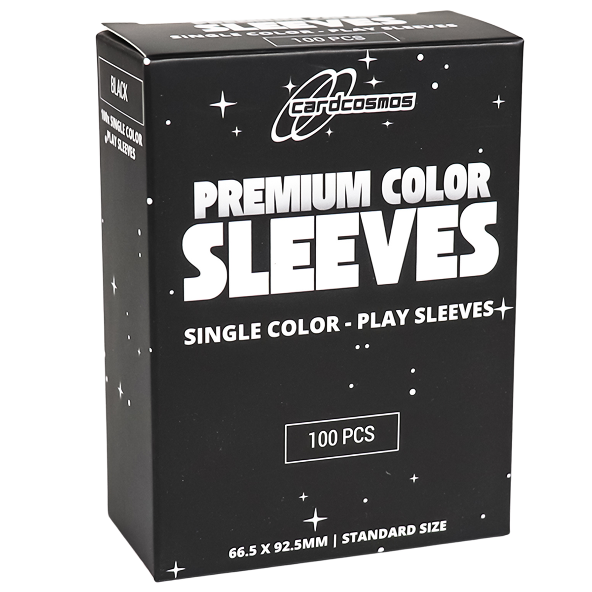 cardcosmos - Koszulki matowe Premium czarne | 100stk