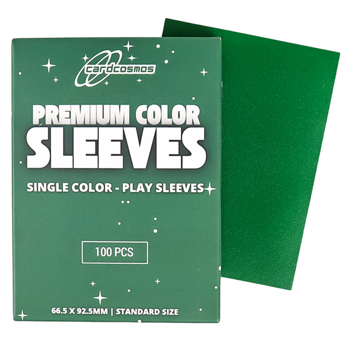 cardcosmos - Koszulki matowe Premium zielone | 100stk
