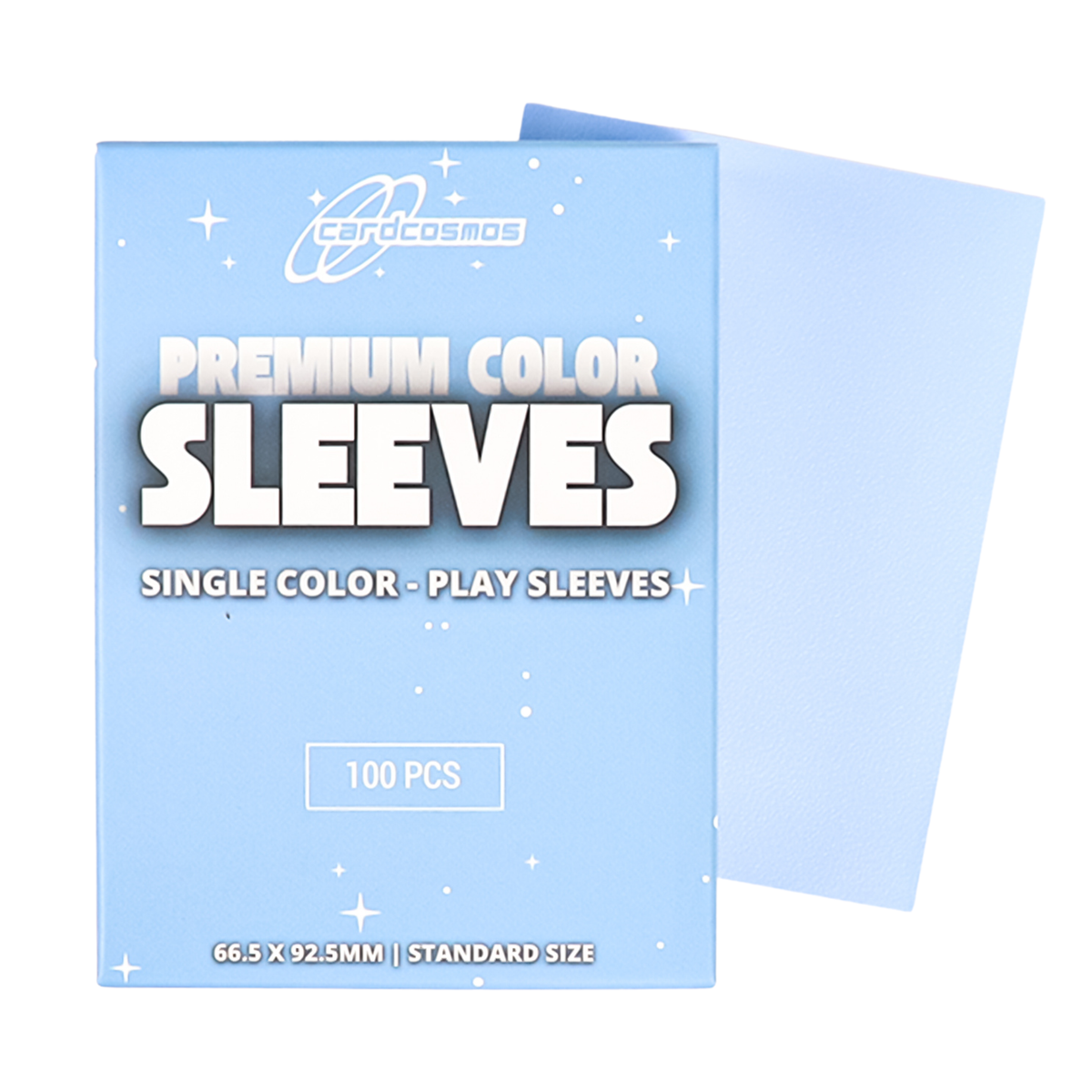cardcosmos - Premium Matte Sleeves Light Blue | 100 pcs