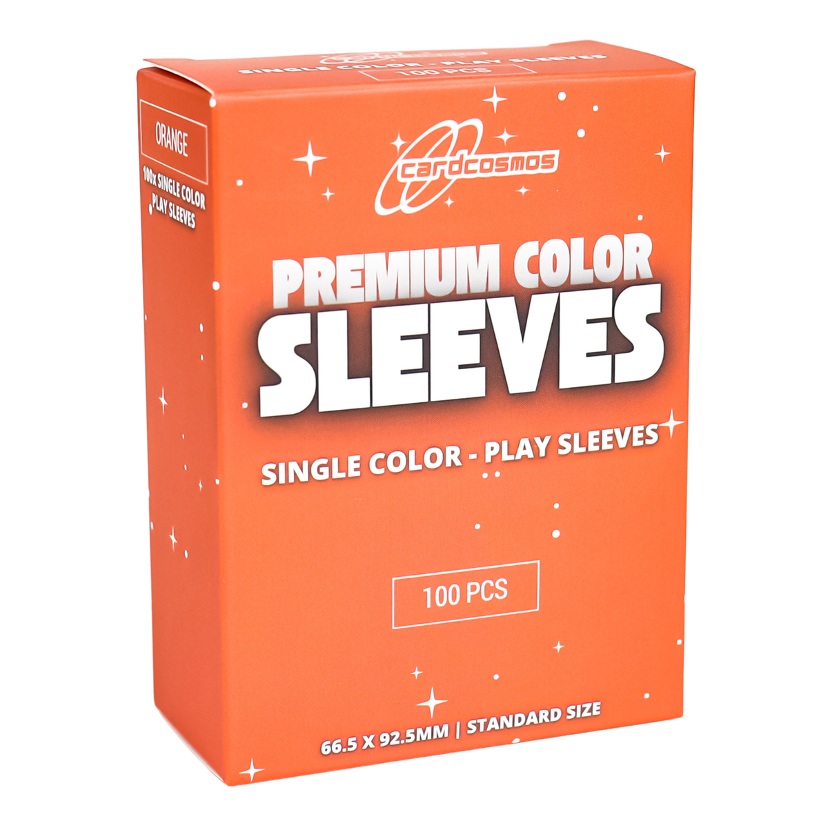 cardcosmos - Premium Matte Sleeves Orange | 100 pcs