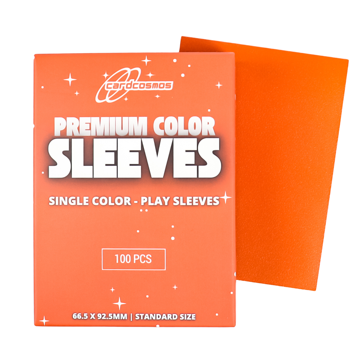 cardcosmos - Premium Matte Sleeves Orange | 100 pcs