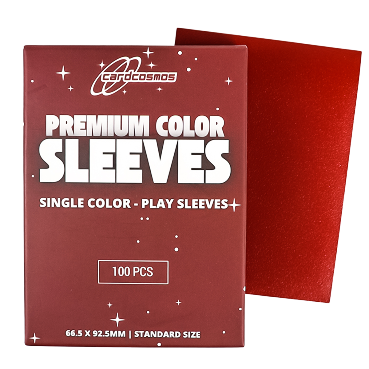 cardcosmos - Koszulki matowe Premium czerwone | 100stk
