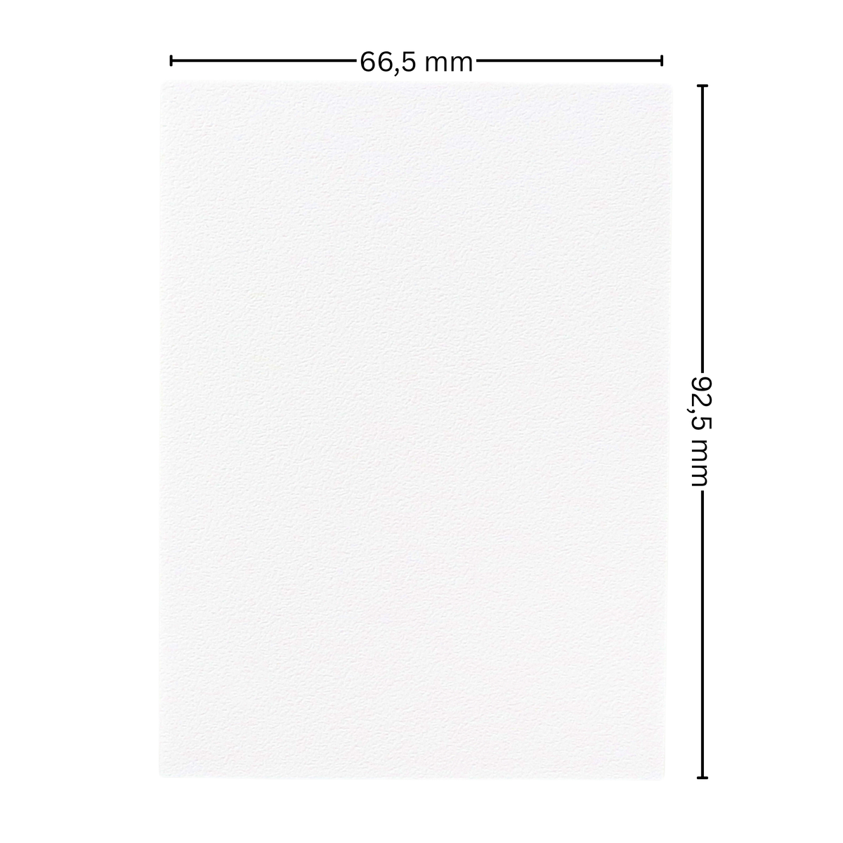 cardcosmos - Koszulki matowe Premium białe | 100stk