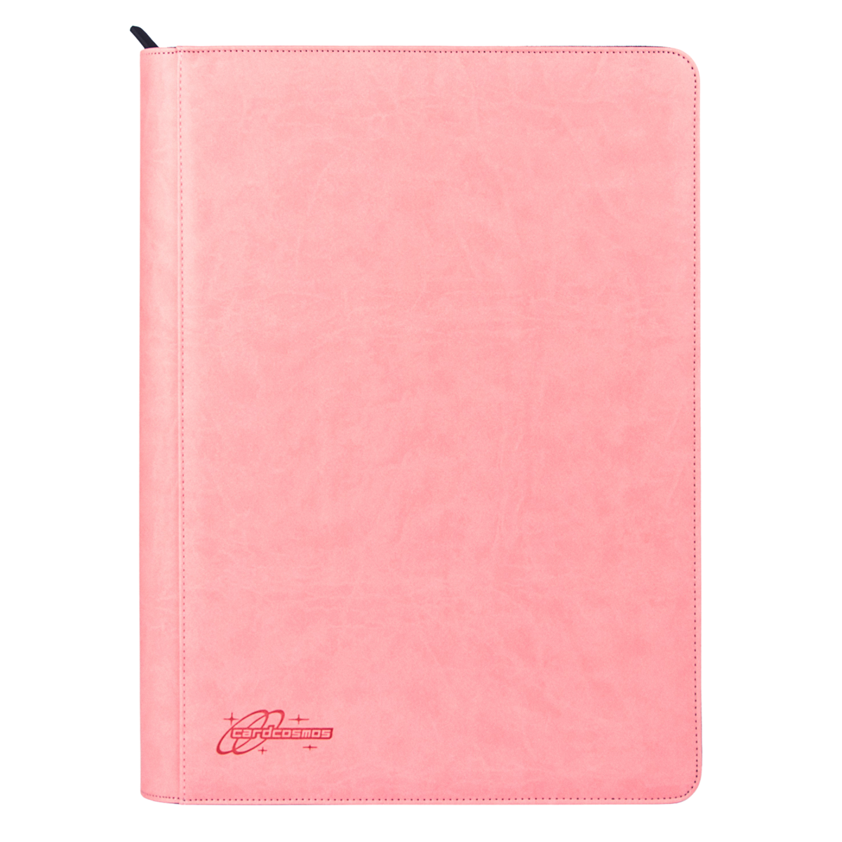 cardcosmos - 16 Pocket Zip Premium XXL leather binder - Różowy
