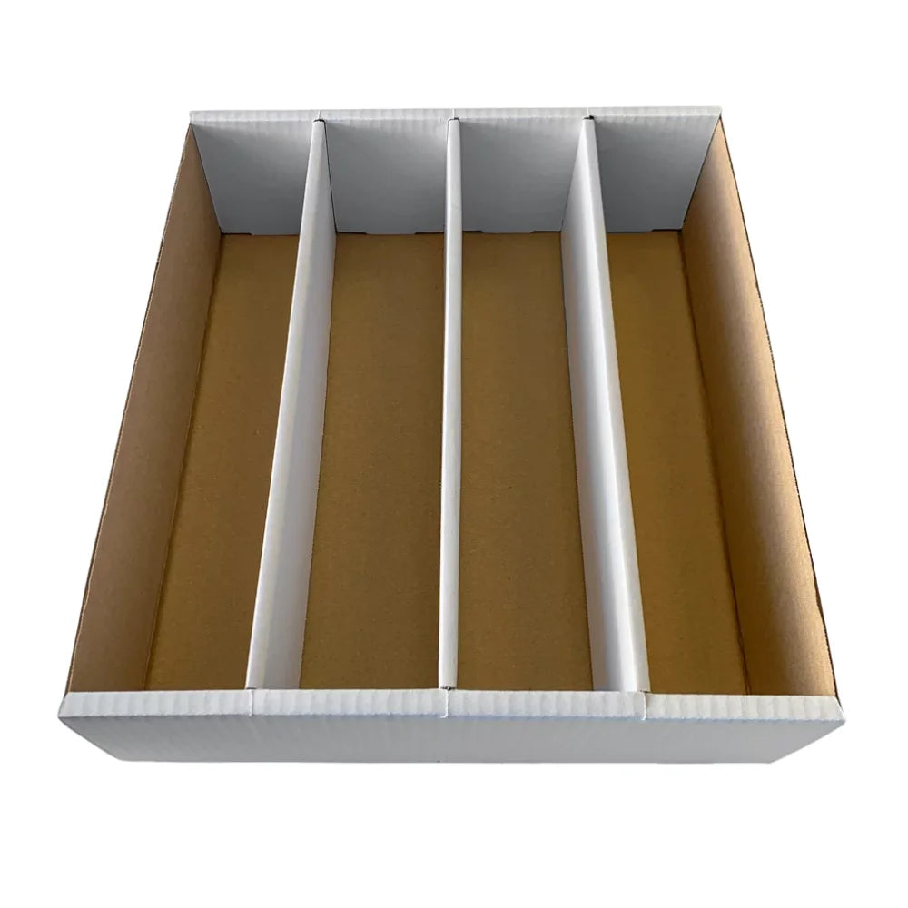cardcosmos Pudełka na karty dla 4000 kart – Storage Boxen z 4 rzędami
