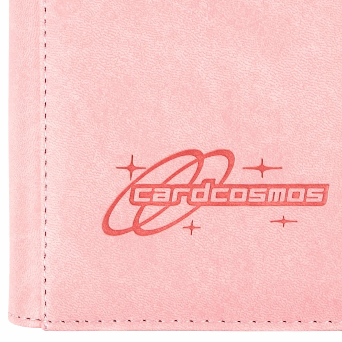 cardcosmos - 9 Pocket Zip Premium Leather Binder - Pink