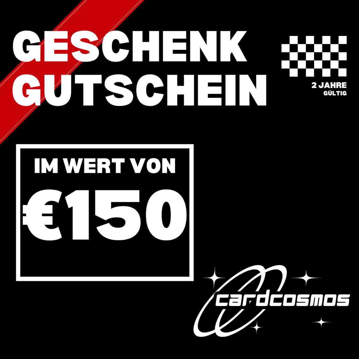 cardcosmos Geschenkgutschein – TCG Gutschein für Sammelkarten & Trading Card Games