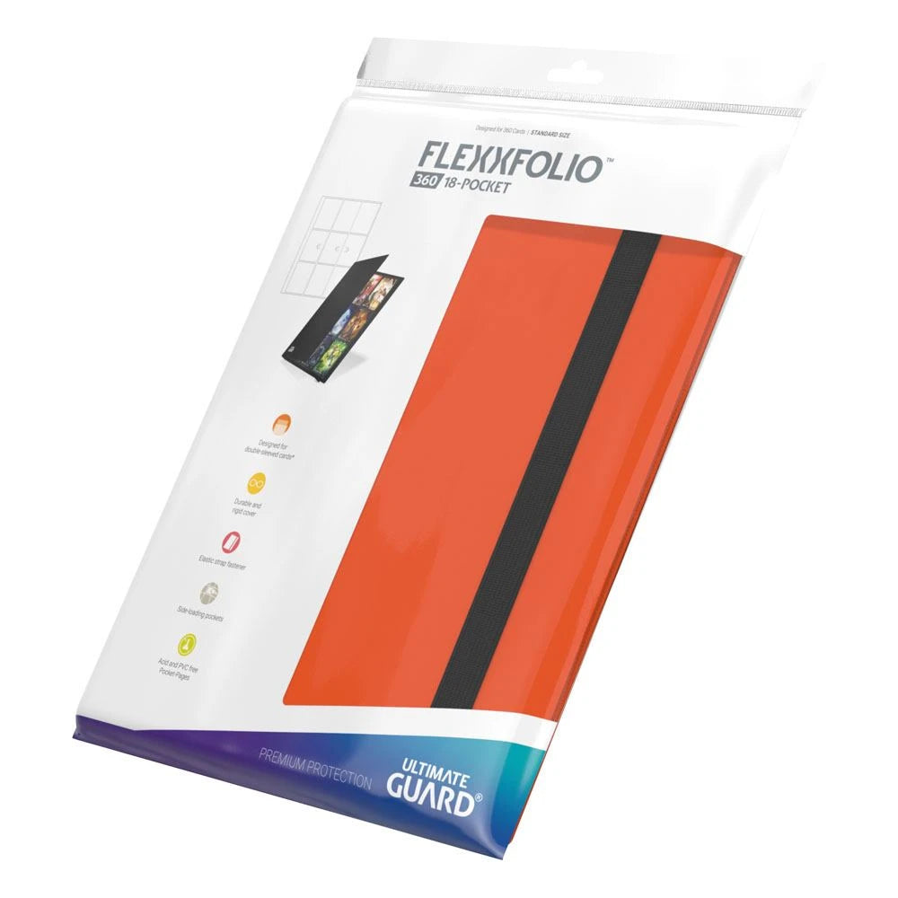 Ultimate Guard Flexxfolio 360 18-Pocket Pomarańczowy