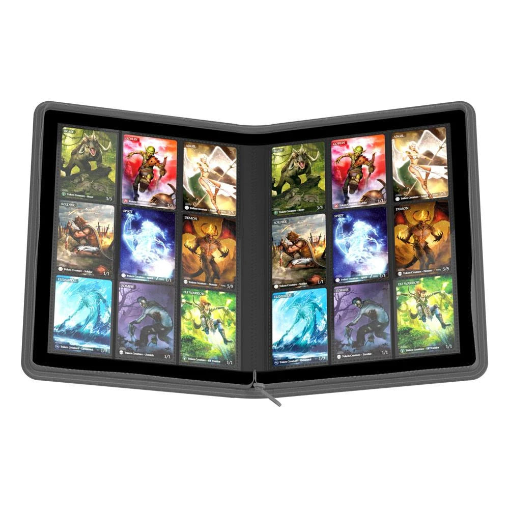 Ultimate Guard Zipfolio 360 18-Pocket Xenoskin Szary