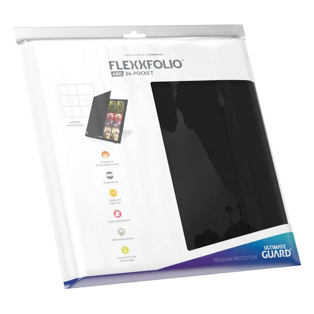 Ultimate Guard Flexxfolio 480 24-Pocket Czarny