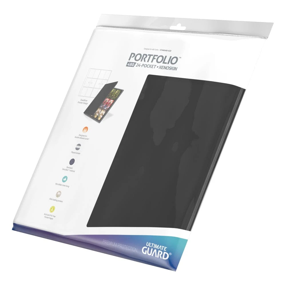 Ultimate Guard Portfolio 480 24-Pocket Xenoskin Czarny