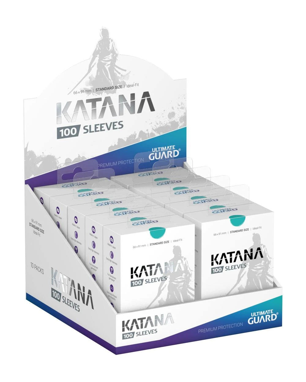 Ultimate Guard Katana Koszulki Standard size Turkusowy – 100 sztuk