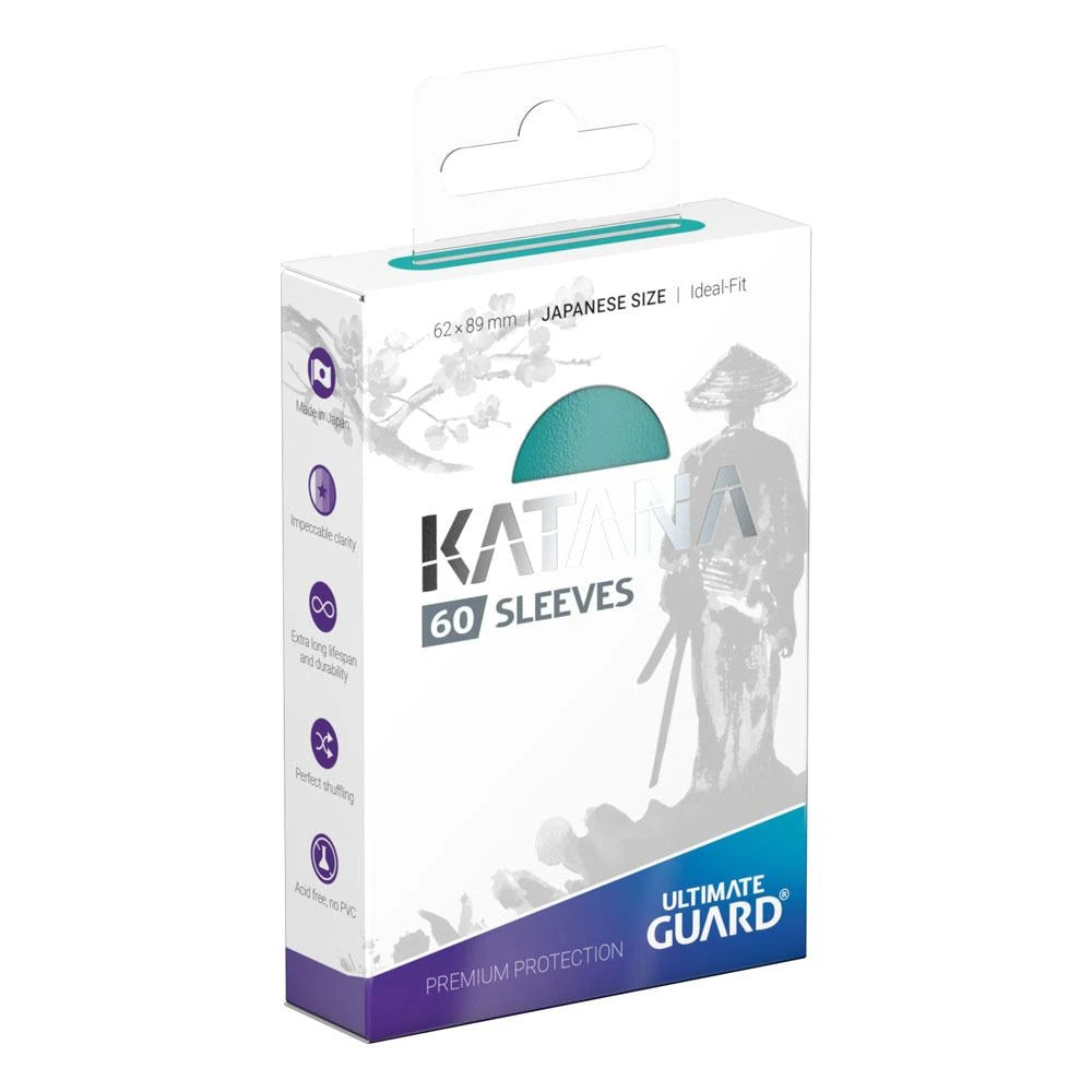 Ultimate Guard Katana Koszulki Japanese size Turkusowy – 60 sztuk